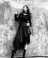 Asymmetric Layered Faux Leather Tulle Skirt
